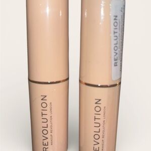 Bundle of 2 Revolution Fast Base Stick Foundation F4 Shade BNIB